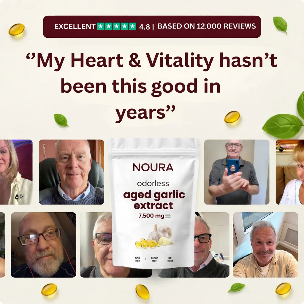 Aged Garlic Extract — Clinically Studied Blood Pressure Support Before You Need Medication