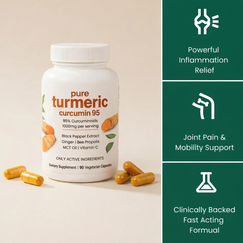 Turmeric Curcumin Capsules (1,000mg)