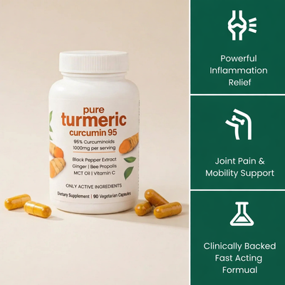 Turmeric Curcumin Capsules (1,000mg)