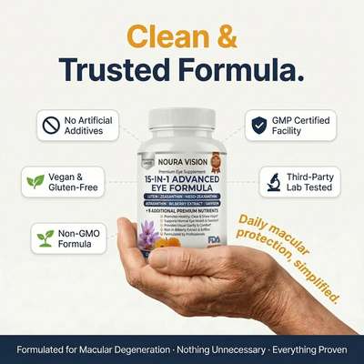Noura Vision 15-in-1 Advanced Eye Formula