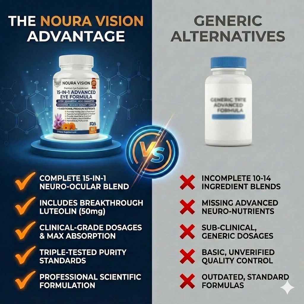 Why Noura Vision beats ordinary eye vitamins